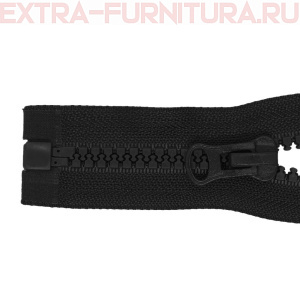 Молния Трактор Т8 1 замок 75см, цв. 322 черный, LOGO