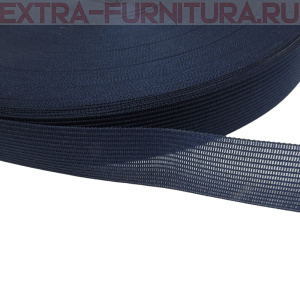 Лента окантовочная 23 мм цв.синий темный 30, уп.100м (пл.3,6+/-0,2 гр/м)