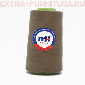 Нитки МН 40/2 п/э  5000 ярдов №484 коричневый