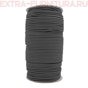 Резинка шляпная 2,5мм цв.312 темно-серый (уп.100м)