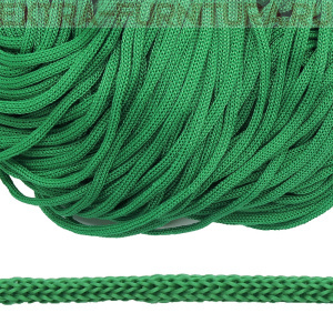 Шнур  ПП 4мм, цв.223 зеленый, уп.100м, пл.2,7 гр/м, арт.В501