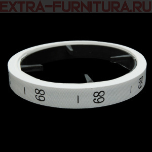 Размерник р-р 68, цв. белый, рул. 300 шт.