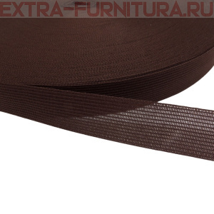 Лента окантовочная 23 мм цв.коричневый 7, уп.100м (пл.3,6+/-0,2 гр/м)
