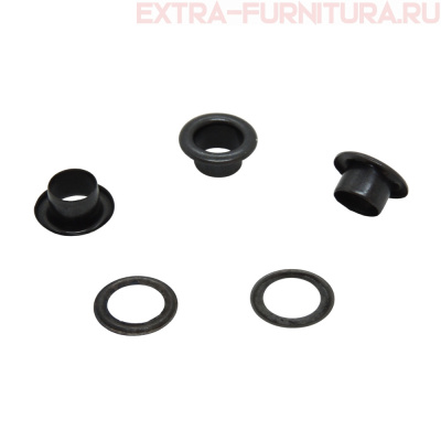 Люверсы 6 мм, (11,6*4,9 mm, h=5,0 mm.),оксид (уп.5000шт) А