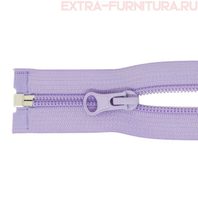 Молния Спираль разъемная дл. 65см, Т5, цв.166 лавандовый LOGO