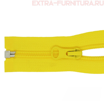 Молния Спираль разъемная дл. 80см, Т5, цв.110 желтый LOGO