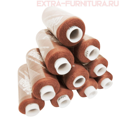 Нитки IDEAL бытовые 40/2 366м, цв.294 кирпичный (уп.10шт)