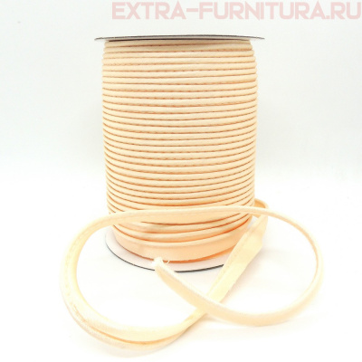 Кант атласный 12 мм, 72 ярда, цв. 087 бежевый ЕВРО