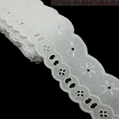 Шитье арт.ТСВ-20S15 шир.5см, цв. белый, уп. 13,71м