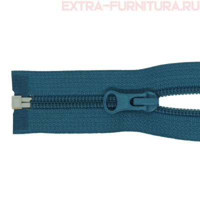 Молния Спираль разъемная дл. 70см, Т5, цв.221 морская волна LOGO