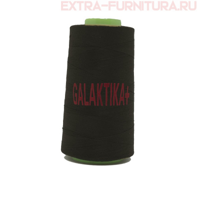 Нитки GALAKTIKA  40/2 п/э  4000 ярдов, цв.848 хаки темный