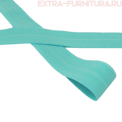 Резинка окантовочная 20мм цв.201 мятный, матовая уп. 50м