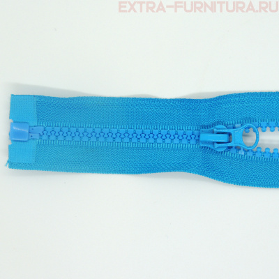 Молния Трактор Т5 1 замок 90см, цв.208 голубой, LOGO