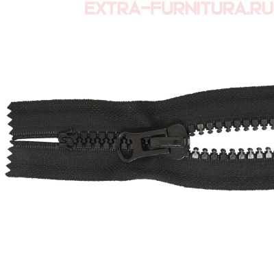 Молния Трактор Т8 1 замок 18см, цв. 322 черный, LOGO