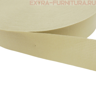 Лента окантовочная 32 мм цв.бежевый светлый 68, уп.100м (пл.4,0+/-0,2 гр/м)