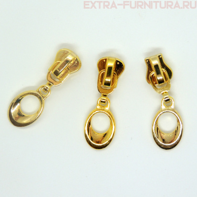 Бегунок декоративный автомат ТР5 золото № 2 (уп. 50 шт.)