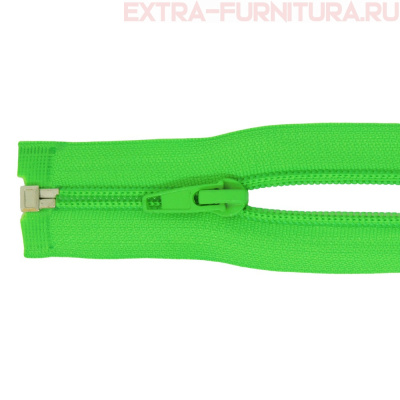 Молния Спираль разъемная Т5, дл. 60см, цв.334 ярко-зеленый